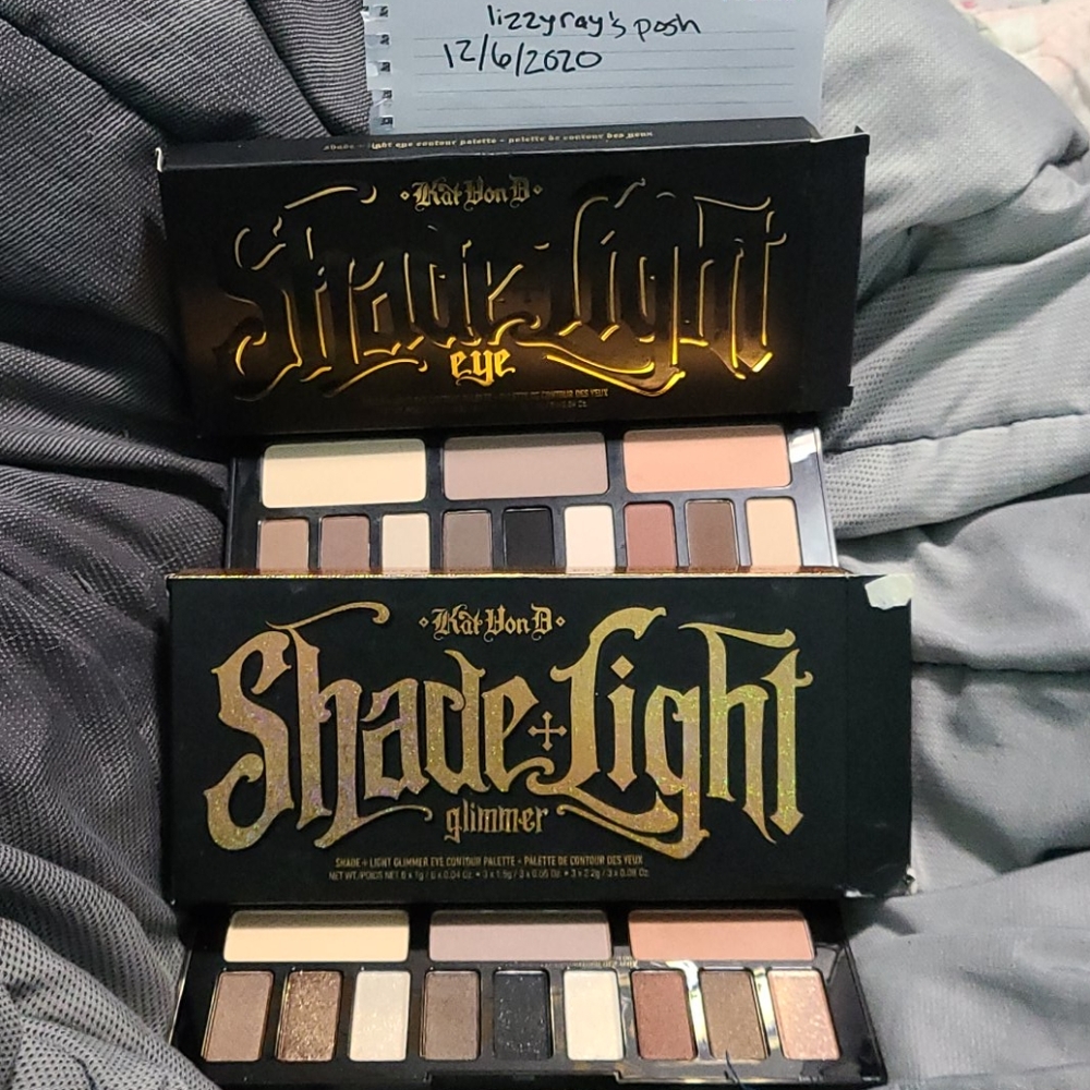 2 KVD palettes (excluding park Ave)